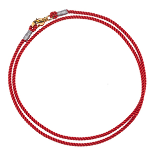 花素项链绳儿童挂坠小孩穿金坠吊坠挂绳手工编织diy宝宝专用红绳