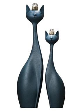 大号竖高招财猫旺宅高级感