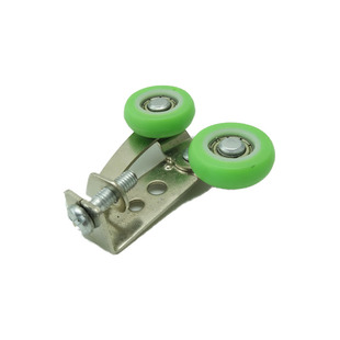 无脚侧调移门滑轮上轮可调上轮推拉门定位轮铝合金推拉门滑轮上轮