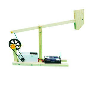 磕头机模型手工制作亲子diy材料科学实验小发明点头机抽油机拼装