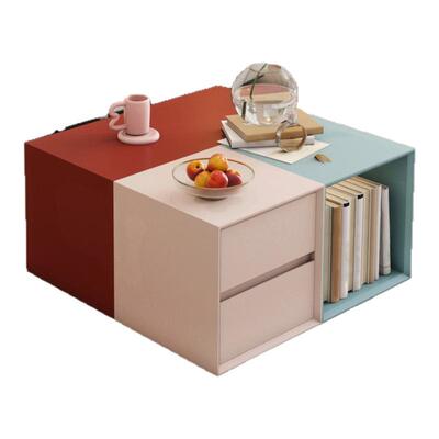 乐迈石晶零甲醛家用斗柜收纳柜