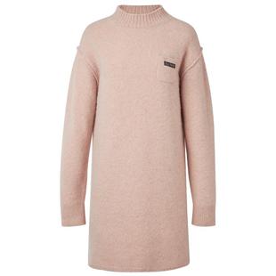 IIIVIVINIKO冬季新款羊毛夹花呢长袖高领连衣裙女C441138647E