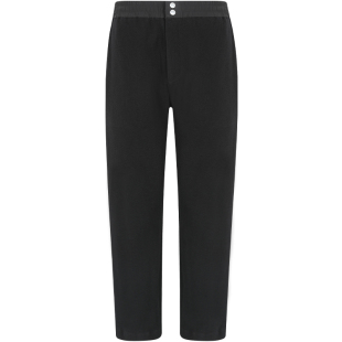 LEZORA Steady针织羊毛条绒 秋冬拼接松紧腰微锥休闲裤男