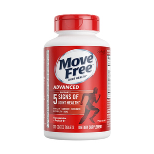 美国movefree氨糖维骨力红瓶绿瓶关节健康氨糖软骨素120/200粒