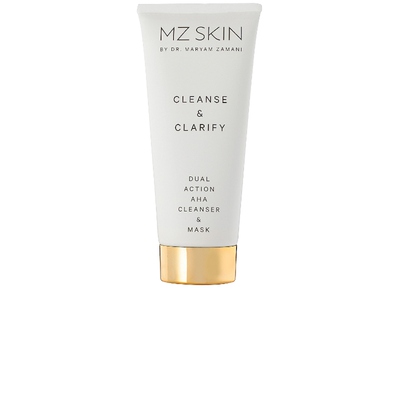 MZ Skin CLEANSE ＆ CLARIFY DUAL ACTION AHA CLEANSER ＆ MASK