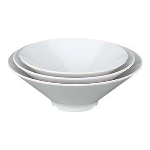 密胺餐具拉面碗餐厅面馆专用白色早餐店米线汤粉碗麻辣烫大碗商用