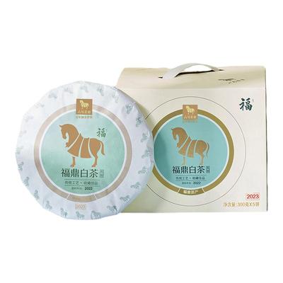 八马茶业福鼎白茶寿眉300g*5饼