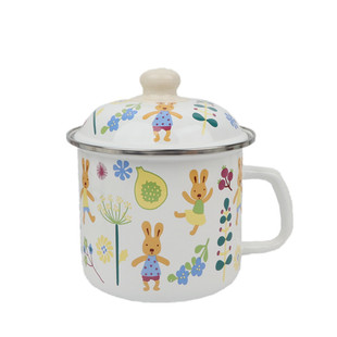 泡面碗加厚珐琅搪瓷奶杯大容量搪瓷杯饭缸泡面杯餐盒快餐杯豆浆杯