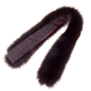 真毛狐狸毛领子帽条男女通用羽绒服毛领单买皮草帽领毛条帽边毛