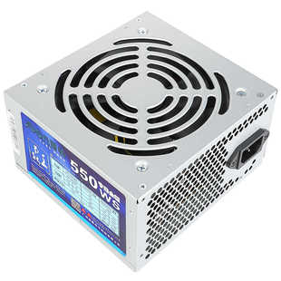 电脑主机电源额定450W静音电源6P显卡供电背线 爵柏550WS台式 包邮