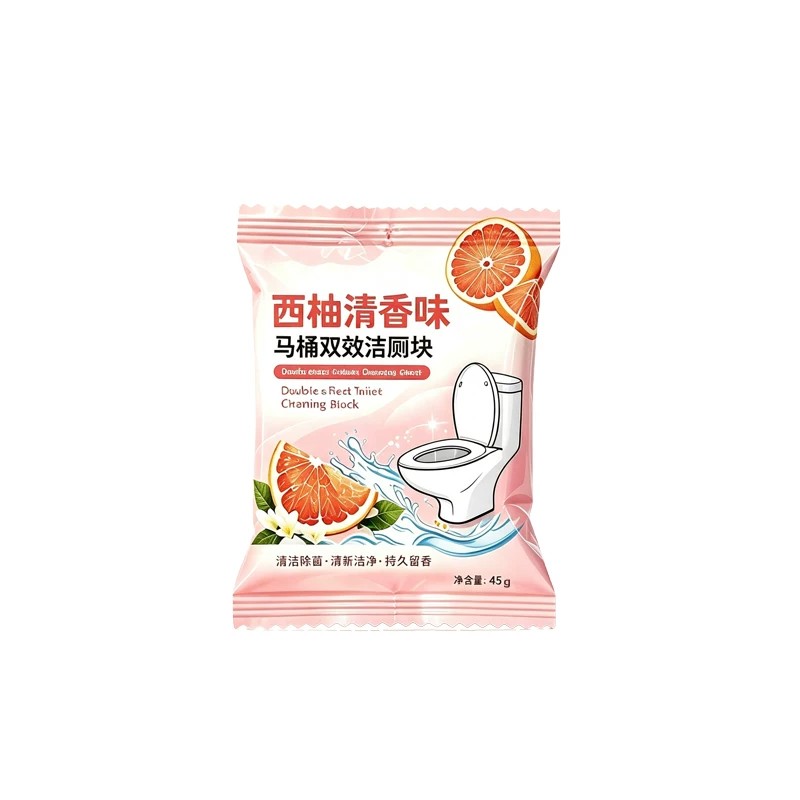 浓郁西柚清香洁厕宝除垢除臭厕所洁厕宝蓝泡泡香薰花香型洁厕灵
