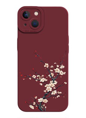 适用oppo手机壳硅胶梅花
