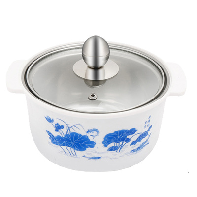 电磁炉专用单人旋转小火锅