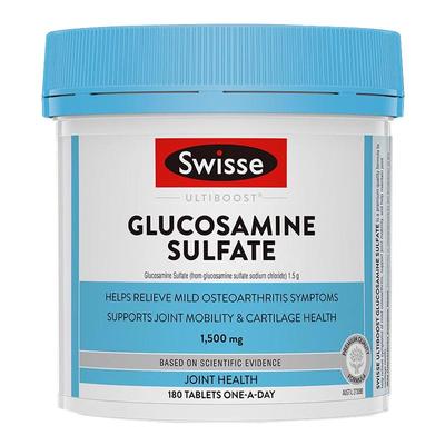 Swisse氨糖关节维骨力硫酸氨糖软骨素氨基葡萄糖胺片180粒1500mg