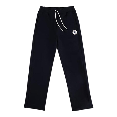 Converse匡威冬男抓绒直筒长裤抽绳松紧腰裤针织长裤MCJ094-023