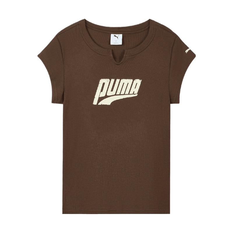 【自营】puma彪马女子-SS GRAPHIC TEE W运动休闲短袖T恤63860790