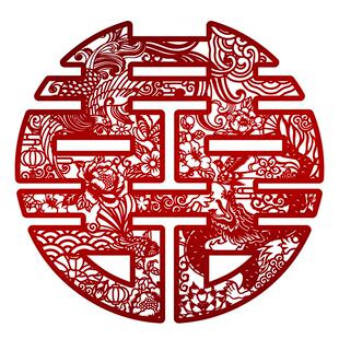 2026新款超大喜字婚房婚礼布置喜字贴装饰结婚专用囍字房间背景墙