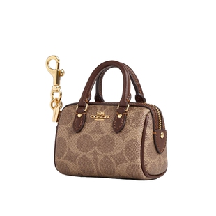 COACH/蔻驰官方 奥莱款迷你手提包挂件CX068