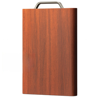 乌金檀皇木案板整木切菜板厨房专用家用实木砧板双面可用抗菌防霉