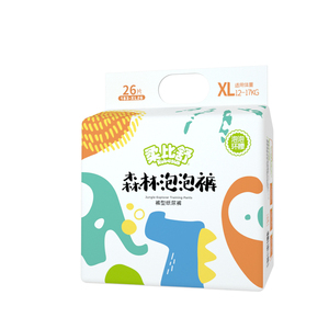 柔比舒泡泡环腰xl码拉拉裤xxl超薄透气男女宝宝纸尿裤l婴儿尿不湿