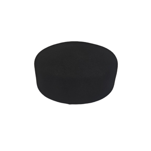 小众设计哥特暗黑风复古药盒帽子羊毛呢平顶贝雷帽女秋冬画家帽潮