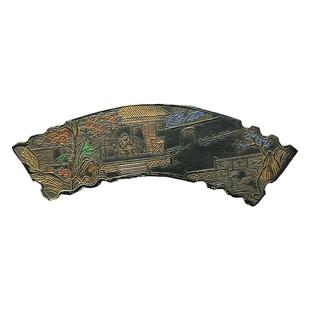 国家非遗 1981年制 清代乾隆老墨版《乐寿堂藏墨》胡开文收藏级墨块 油烟墨条文房四宝笔墨纸砚 大块徽墨礼品