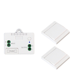 自发电遥控开关不用电池随意贴无线免布线开关家用卧室灯具控制器