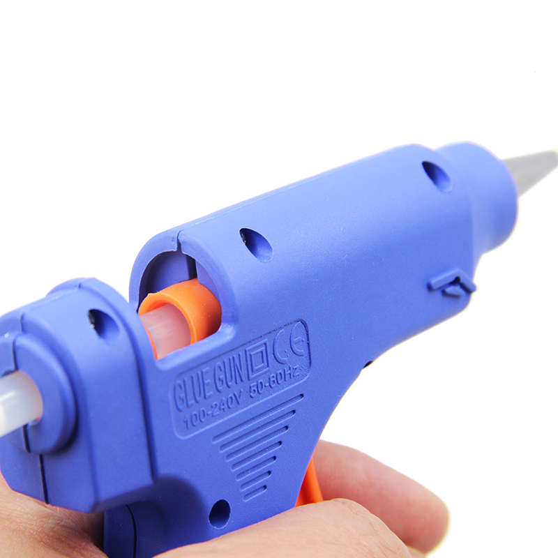 家居热熔胶枪20W透明硅条送5条热溶胶棒热熔胶抢家用胶枪手工DIY