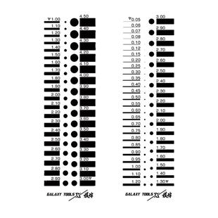 星河模型 预切圆形遮盖纸套装 直径线宽测量软尺 喷涂遮盖漏喷