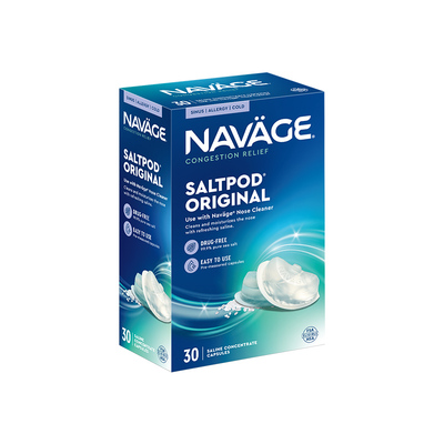 美国NAVAGE洗鼻器洗鼻盐4盒