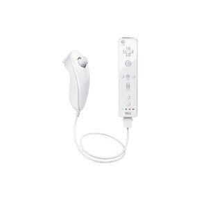 原装wii/wiiu用体感加速手柄鸡腿直柄二手双节棍加速器度假胜地