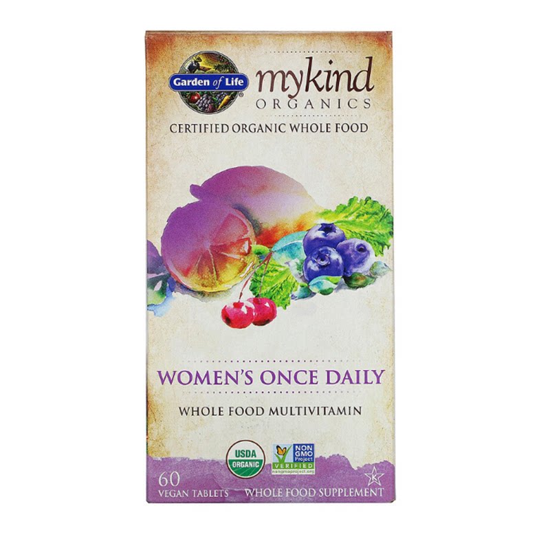 Gardenoflife综合维生素不含碘