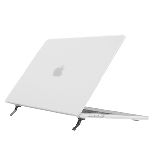 Macbook冰雾支架保护壳M5芯片Air13笔记本套适用于苹果A3404透明M4芯片电脑A3241磨砂壳15英寸A3240晶砂