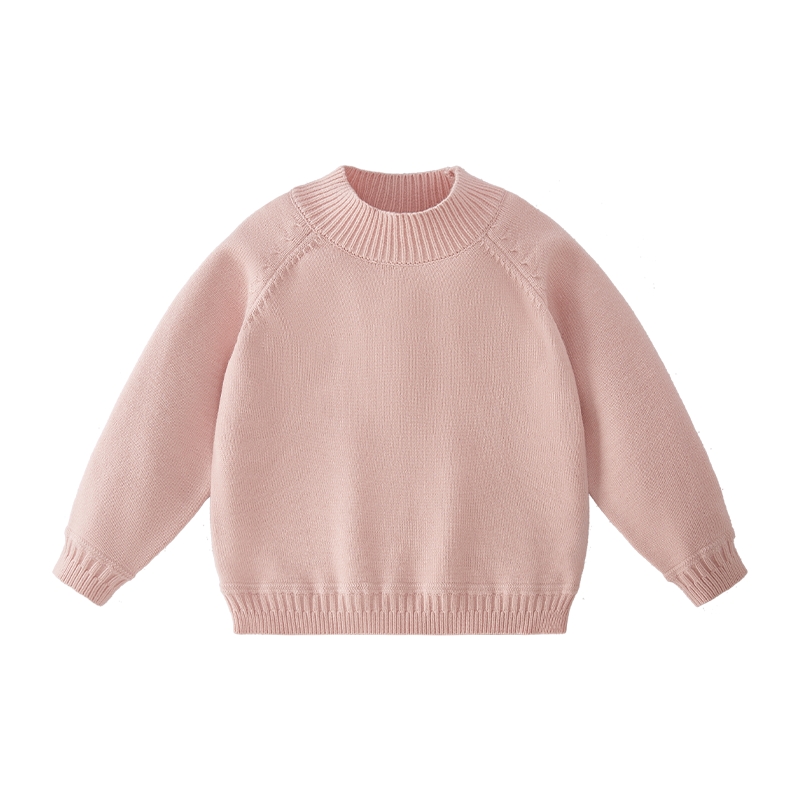 [抗菌锁温]女童毛衣大童冬装针织衫宝宝打底衣圆领秋冬款儿童衣服