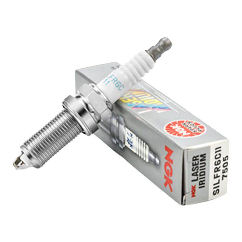 NGK铱铂金火花塞SILFR6C11 7505适用于兰德酷路泽4.0锐志皇冠