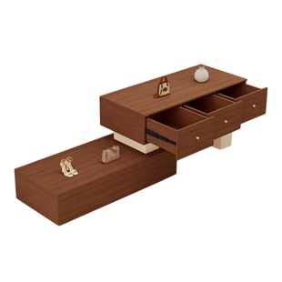 服装店中岛桌简约现代展示桌收银台女装店铺流水台鞋包摆放陈列柜