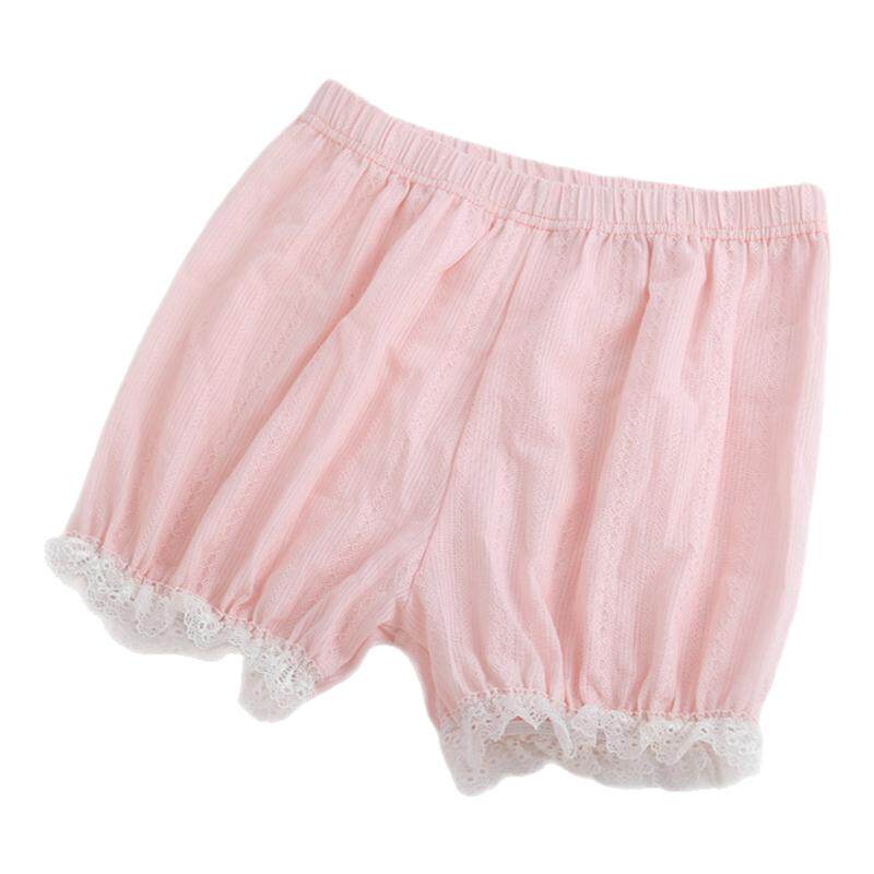 吖闪闪纯棉女童防走光安全裤夏季