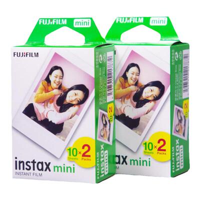 富士拍立得迷你白边相纸通用mini7/7s/7+/8/9/10/12/11