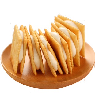 厦门老字号太祖牛轧饼干茶点奶香芝士苏打网红夹心小吃休闲零食