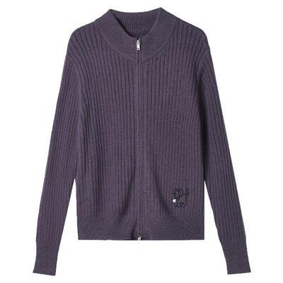 开衫上衣微弹舒适毛衣