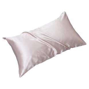 22姆米桑蚕丝双面真丝枕套丝绸枕巾单人枕头套一对装大号家用