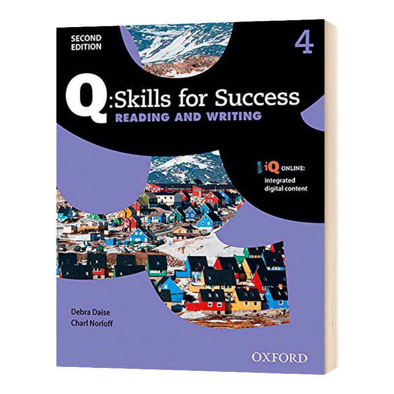 牛津学术英语成功系列读写教材 4级 英文原版 Oxford Q Skills for Success Reading and Writing 4 进口原版英语书籍 OUP Oxford