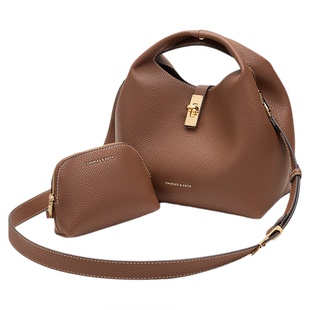 [新年礼物]CHARLES&KEITH25冬CK2-10701618简约手提斜挎菜篮子包