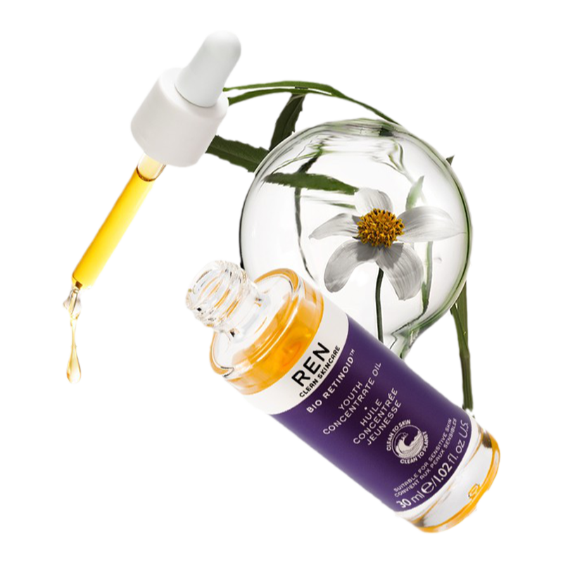 REN/芢植物A醇精华油敏感肌抗初老修护精油双支装