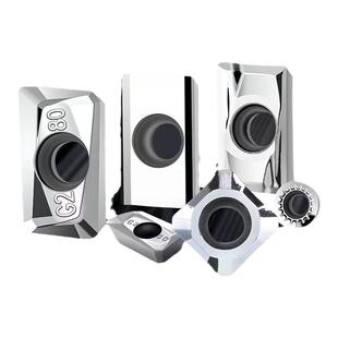 高光铝用刀片SEHT1204刀粒APKT1604 1135铣铝专用刀粒RPGT圆刀片