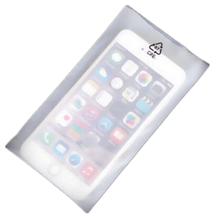 现货平口磨砂袋 CPE包装袋 印刷环保标电子袋耳机保护袋一包价格