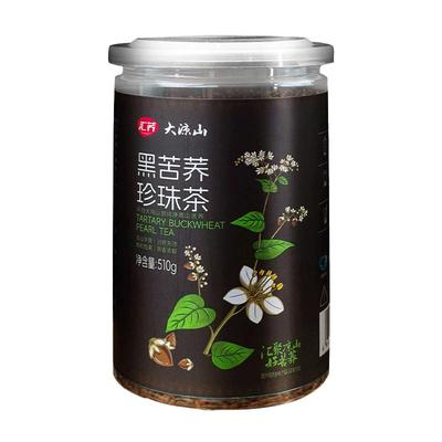 黑苦荞茶罐装品质保证完整颗粒