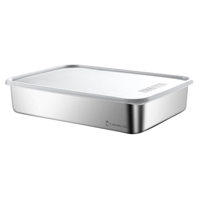 304不锈钢保鲜盒冰箱收纳盒