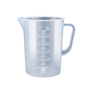 量杯带刻度塑料计量水杯烘焙小量桶奶茶店专用商用量筒大容量毫升