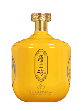 厚工坊五年窖藏53度酱香白酒2.5L